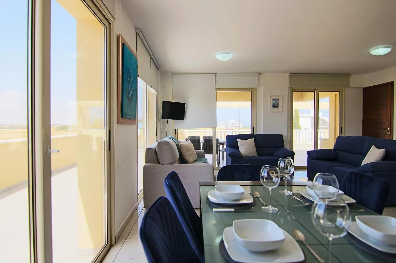 Seaside Luxury Flat Pervolia Apartment