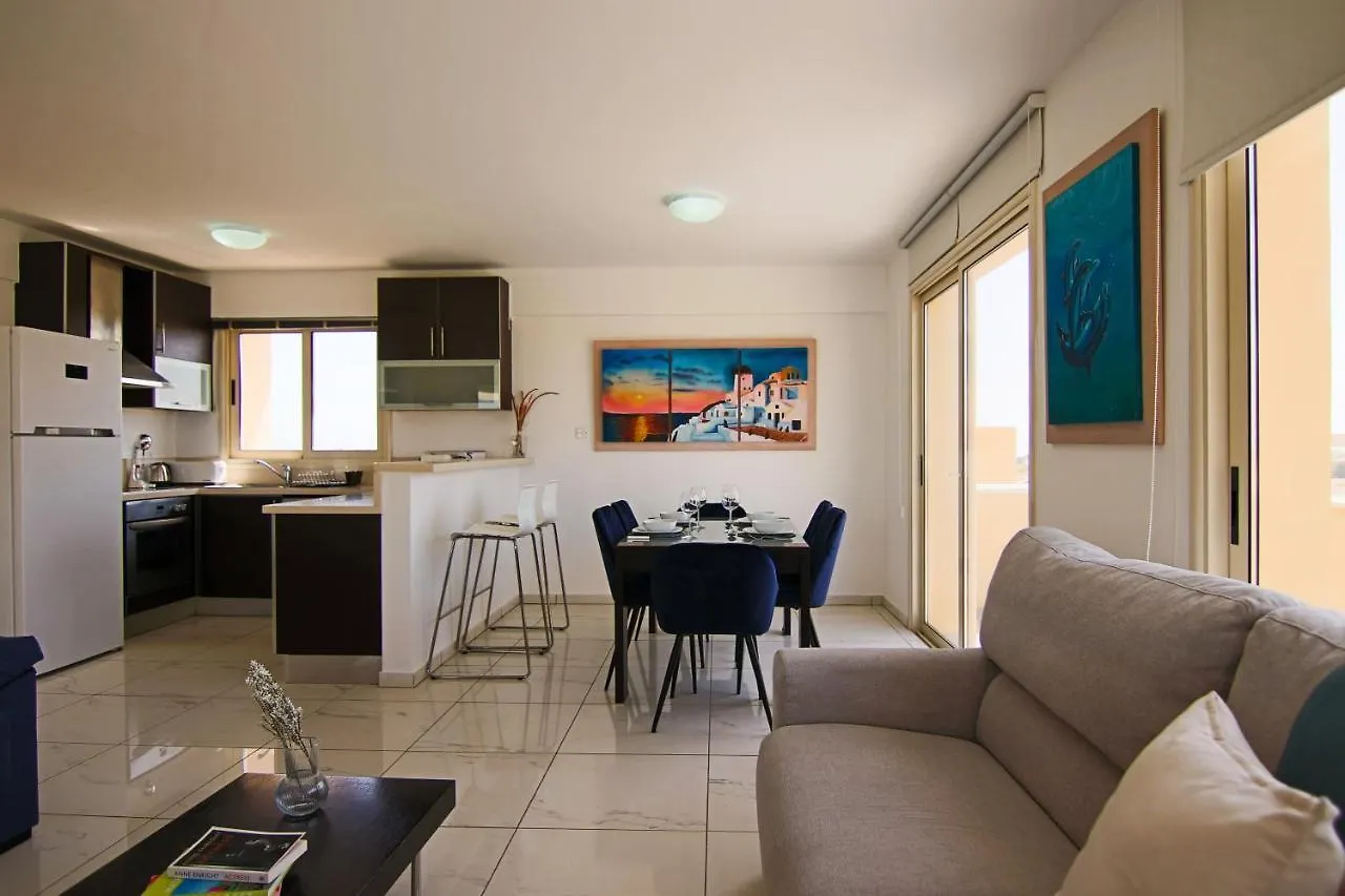 Seaside Luxury Flat Pervolia Apartment